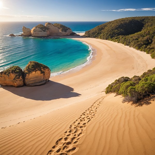 Comment choisir une croisière qui offre des excursions pour découvrir les plages de sable doré en Australie?
