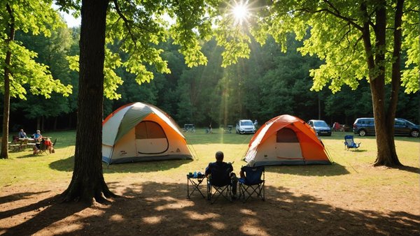 Camping au soleil d'oc : Évasion nature près de beaulieu sur dordogne